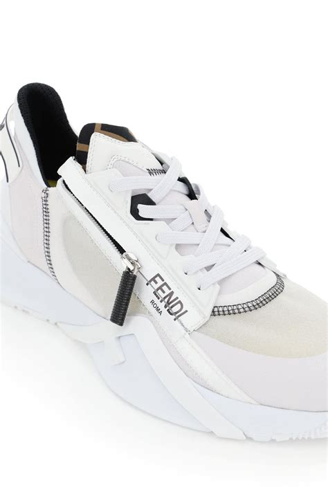 fendi men's white sneakers